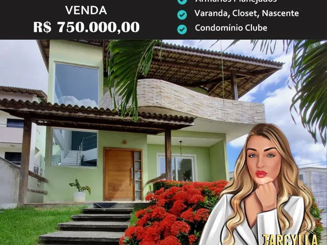 Imagem: Casa residencial Triplex Condomínio Caji