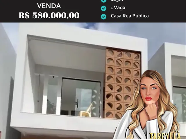 Imagem: Casa Residencial Duplex Rua Pública para
