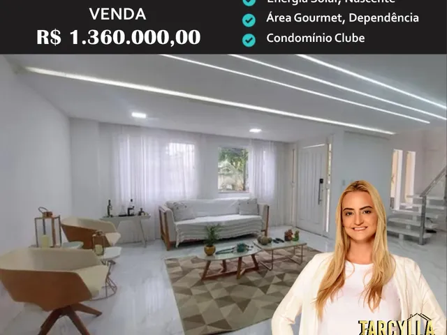 Imagem: Casa Residencial Duplex Condomínio Pedra