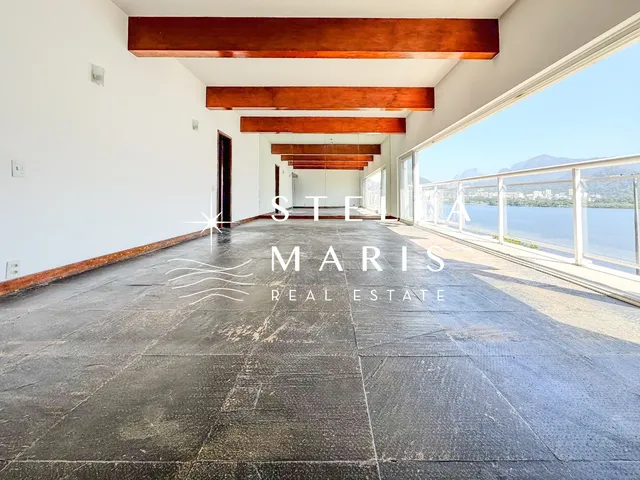 Imagem 6: Lagoa, Apartamento com 210 m2, varanda com vista deslumbrante da Lagoa e Cristo Redentor