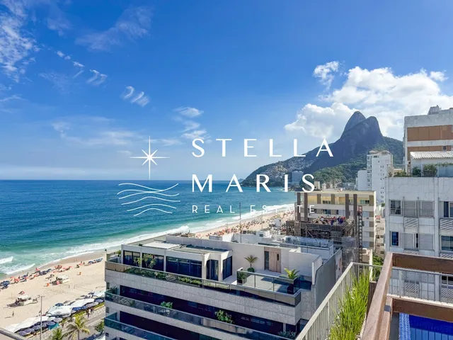 Imagem 6: Leblon, Cobertura Duplex com vista panorâmica do mar, Cristo Redentor e parcial Lagoa