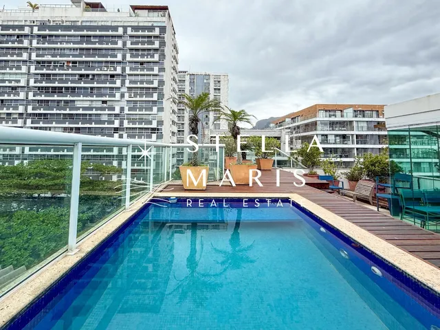 Imagem 2: Leblon, Cobertura Duplex com piscina, 467 m2, 4 quartos, 4 vagas, vista mar à venda em