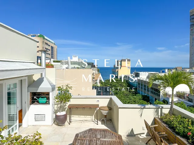 Imagem 3: Leblon, Cobertura Duplex com ampla área externa, piscina e linda vista para o mar e