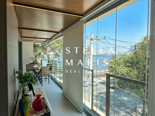 Imagem 4: Lagoa, Apartamento de altíssimo padrão, com 4 quartos sendo 3 suites, todo avarandado e