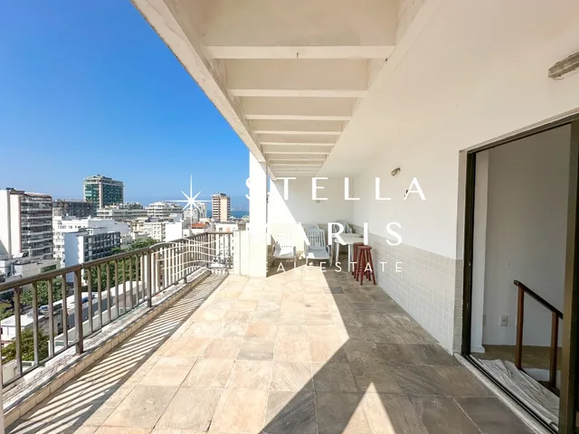 Imagem 6: Ipanema, Cobertura Duplex com piscina, vista parcial mar, 144 m2, 2 quartos e 2 vagas à