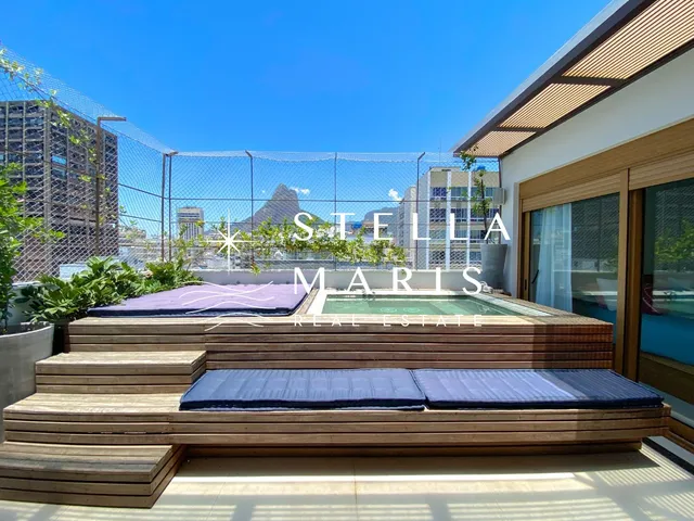 Imagem 10: Leblon, Cobertura Duplex com vista mar e Morro Dois irmãos, recém reformada, 3 suítes