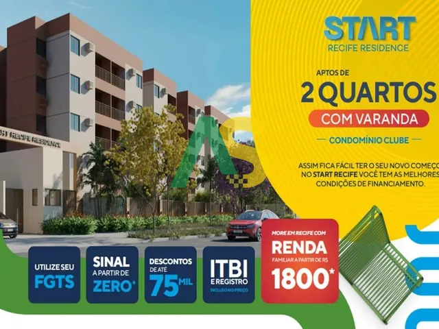 Imagem: Start Recife na Guabiraba 2 qtos 42m² com