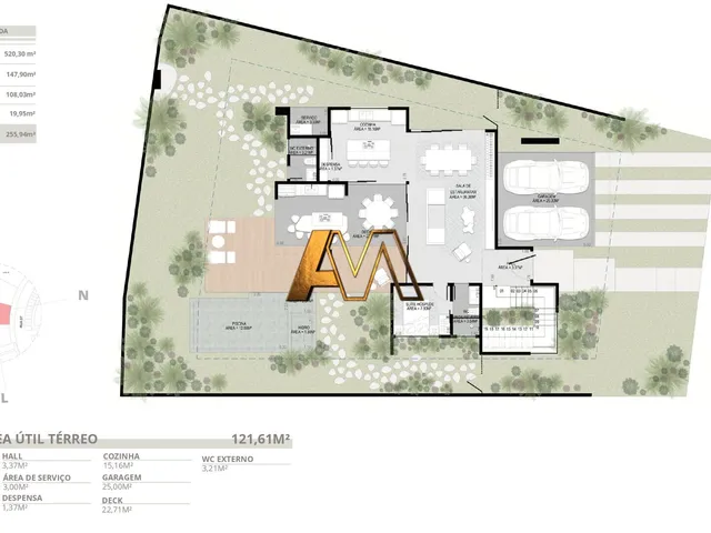 Imagem 1: CASA 4 SUITES E PISCINA EM ALPHAVILLE LITORAL NORTE 3