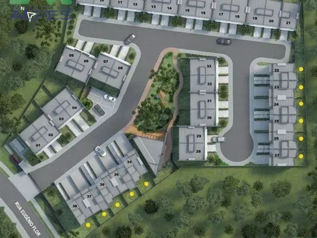 Imagem 2: Triplex com 3 Dormitórios À Venda, 158 M² por R$ 1.200.000 - Abranches - Curitiba/Pr