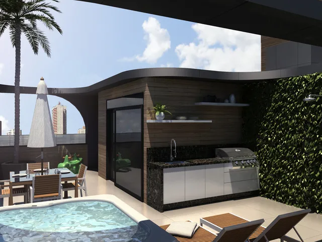 Imagem 2: Apartamento à venda em João Pessoa, Bancários, com 2 quartos, 54m²