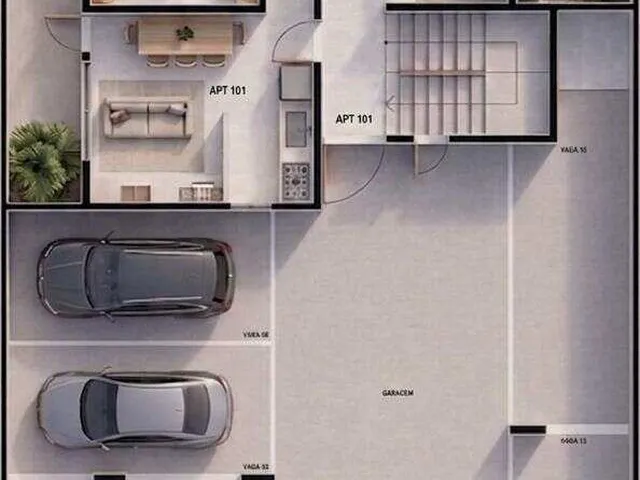 Imagem 3: Flat à venda, no Residencial Mônaco em João Pessoa, Bessa, com 1 quarto, 26,30m²