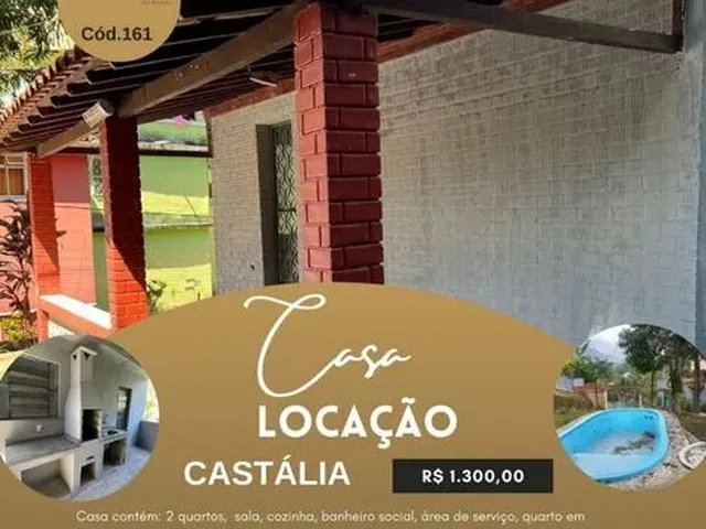 Imagem: Aluga-Se Casa na Castalia -Cachoeiras de