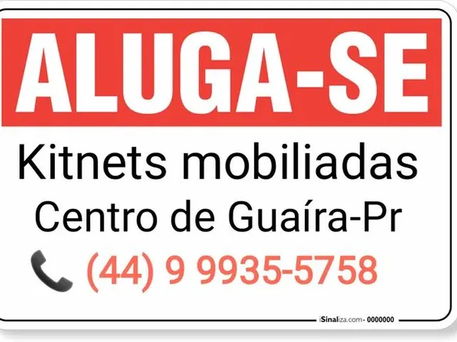 Imagem: Kitnet Mobiliada em Guaíra-Paraná Direto