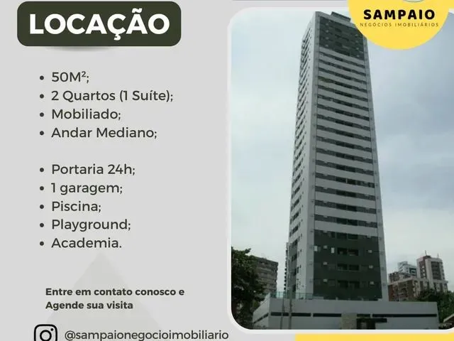 Imagem: Excelente Apartamento Mobiliado para Locação