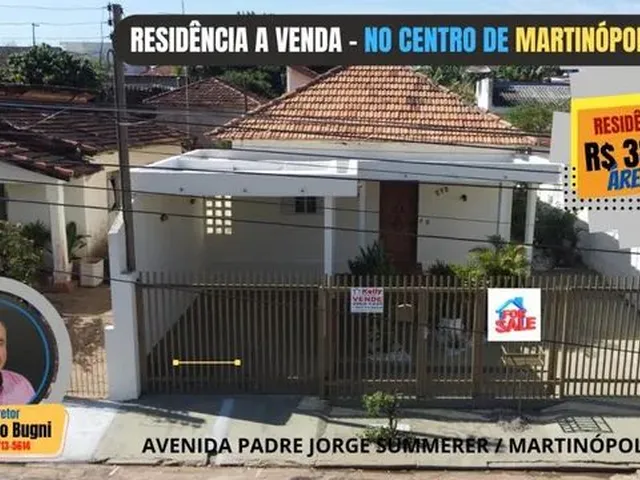 Imagem: Casa para Locação em Martinópolis, Centro