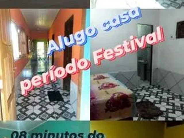 Imagem: Alugo Casa Período Festival
