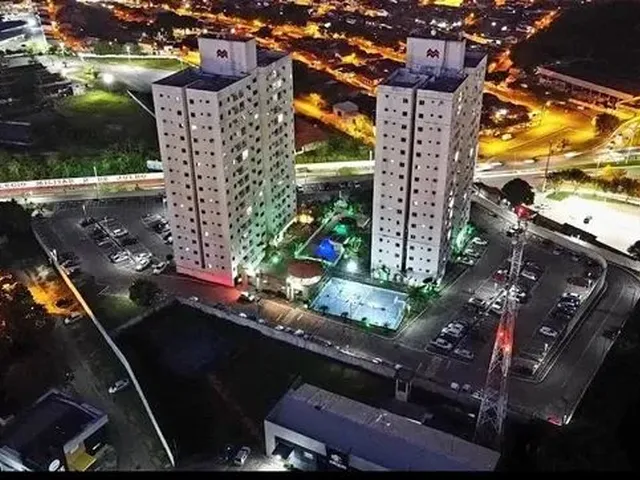Imagem 1: Alugo) Apt° no Cond. Alto dos Franceses 100% Mobiliado de 02 Quartos de 65M² Nascente