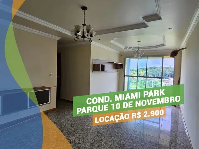 Imagem 1: Cond Miami Park 3Qts, Varanda Parque 10