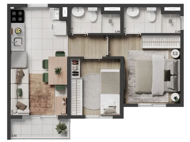 Imagem 5: Apartamento Residencial em São Paulo - Sp, Vila Dom Pedro I