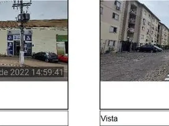 Imagem: O apartamento possui 2 Dormitórios, 1 Banheiro, 1 Vaga na
