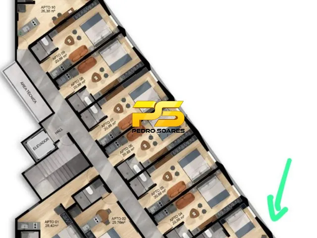 Imagem 4: APARTAMENTO RESIDENCIAL em JOÃO PESSOA - PB, BESSA