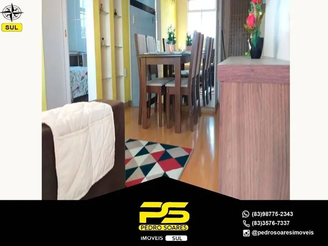 Imagem 1: Apartamento com 2 dormitórios à venda, 56 m² por r$ 105.000 - bodocongó - campina