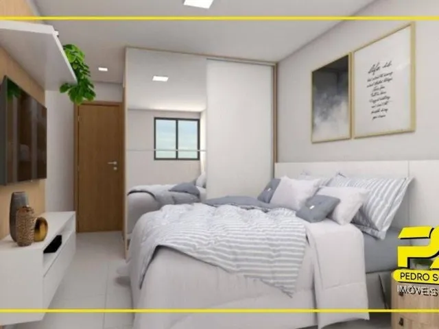 Imagem 5: Apartamento com 2 dormitórios à venda, 63 m² por r$ 201.537 - jacumã - conde/pb para