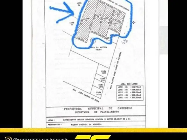 Imagem: Terreno à venda, 2468 m² por r$ 3.500