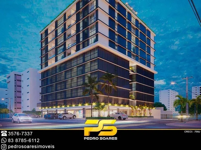 Imagem 2: Flat À Venda, 58 M² por R$ 525.000 - Tambaú - João Pessoa/Pb #Pedrosoares para