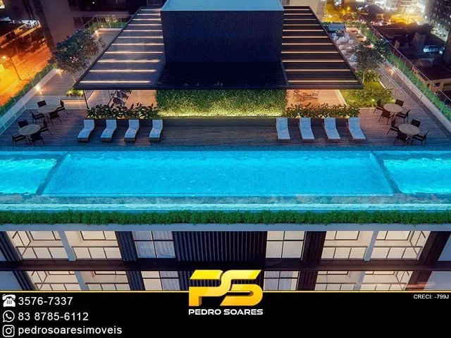 Imagem 4: Flat À Venda, 58 M² por R$ 525.000 - Tambaú - João Pessoa/Pb #Pedrosoares para