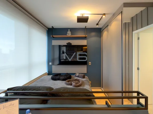 Imagem 8: Apartamento Studio mobiliado com 1 quarto, 1 banheiro, 26m² Privativos, no Centro