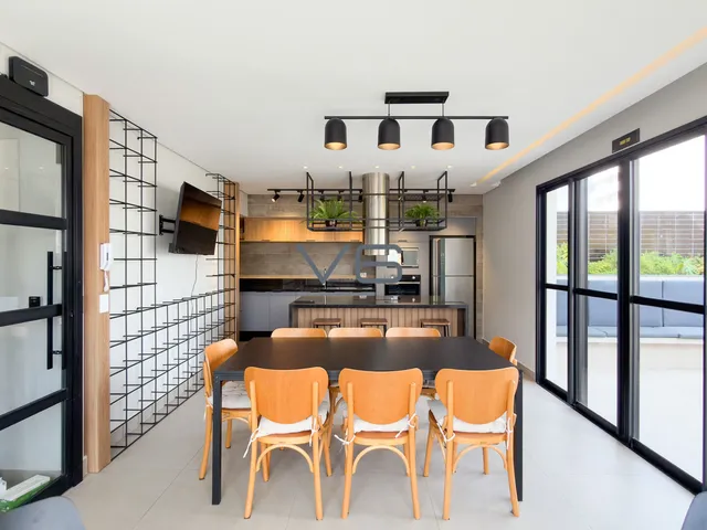 Imagem 6: Apartamento Kitnet com 1 quarto, 32,5m² privativos, nas Mercês, Curitiba - PR