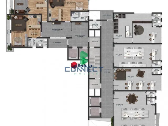 Imagem 4: Apartamento com 1 Dormitorio(s) localizado(a) no bairro Centro em Farroupilha / Rio