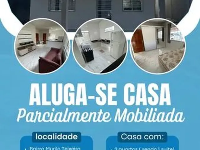 Imagem: Aluga Se Casa Parcialmente Mobiliada e Utensílios