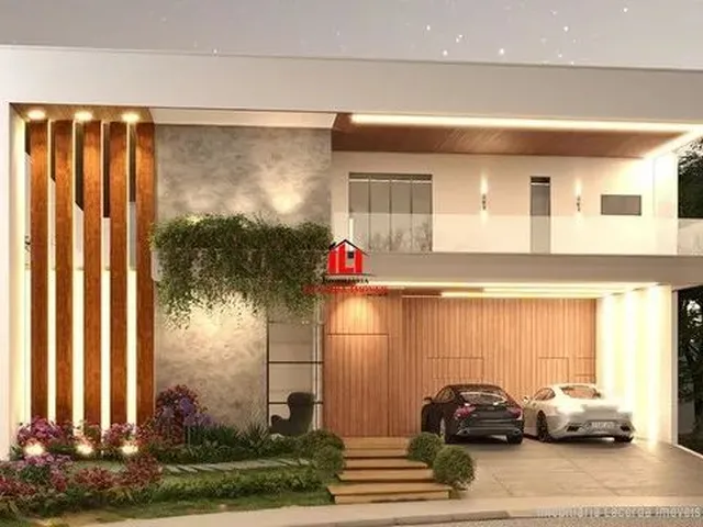 Imagem 2: Condomínio Residencial Passaredo, Casa Duplex com 4 Suítes, 4 Vagas, Piscina e Espaço