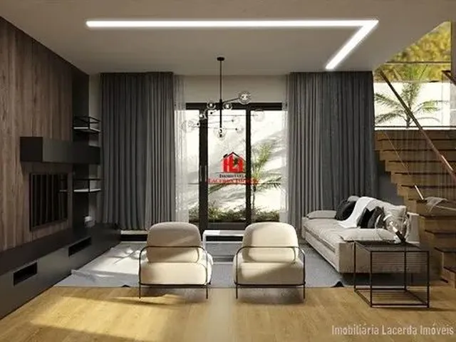 Imagem 3: Condomínio Residencial Passaredo, Casa Duplex com 4 Suítes, 4 Vagas, Piscina e Espaço