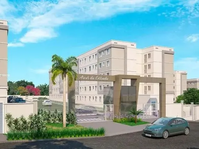 Imagem: O apartamento possui 2 Dormitórios, 1 Banheiro, 1 Vaga na