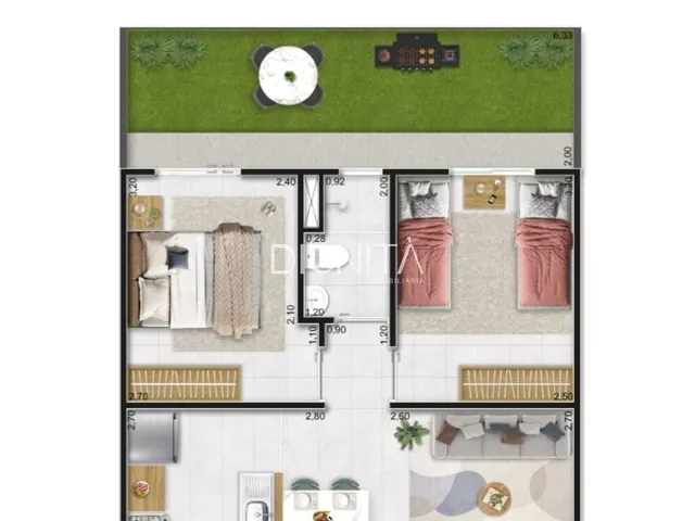 Imagem 7: Apartamento à venda no bairro Guaribas - Eusébio/CE