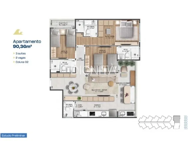 Imagem 10: Apartamento em Porto Das Dunas, Aquiraz/CE