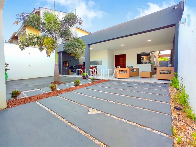 Imagem 4: Casa plana 3 dormitórios semi mobiliada - acabamento prime - Bairro Coaçu Eusébio-CE