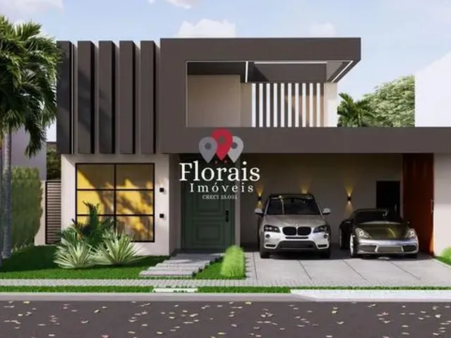 Imagem 2: Casa em Condomínio para Venda em Cuiabá, Florais do Valle, 3 Dormitórios, 3 Suítes, 4