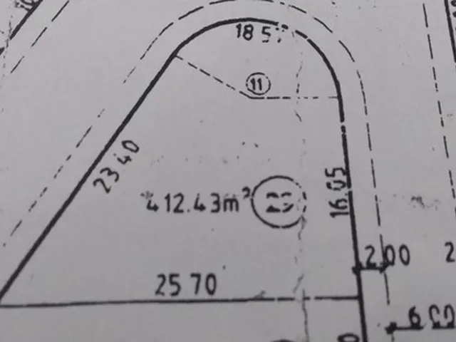 Imagem: O terreno possui 412m² de Área e está localizado em