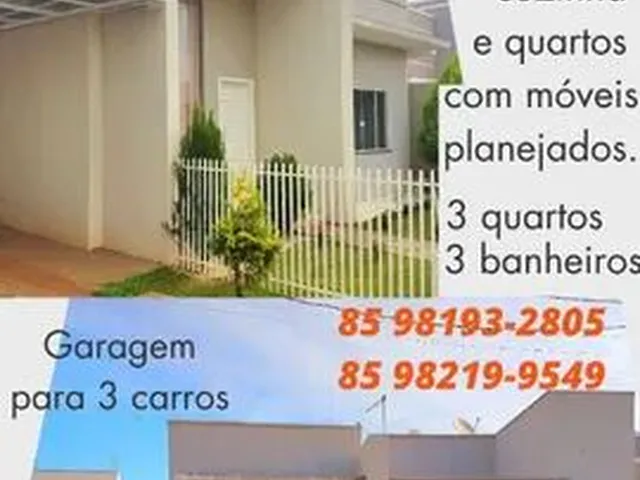 Imagem 1: Casa a Venda em Corbélia. 3 Quartos Sendo 1 Suíte