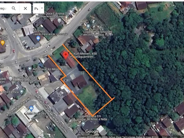 Imagem 1: Área Comercial para Venda, 3.000m² - Paranaguamirim, Joinville, SC