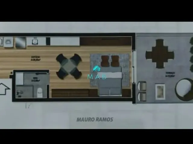Imagem 4: Apartamento Studio para Venda no Centro de Florianópolis/Sc!