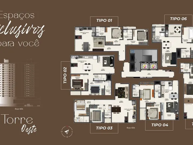 Imagem 14: Apartamento em Construção em Itapema/SC com 68,50m² área privativa, com 2