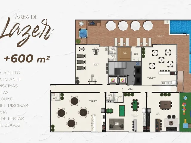 Imagem 7: Apartamento em Construção em Itapema/SC com 68,50m² área privativa, com 2