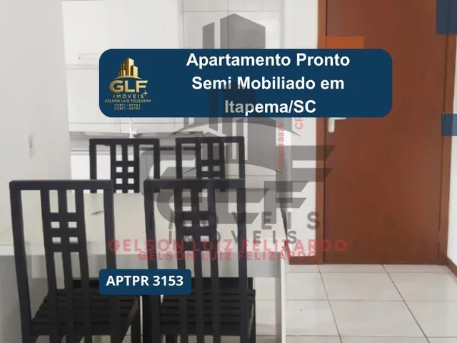 Imagem: Apartamento Pronto Semi Mobiliado em Itapema/SC