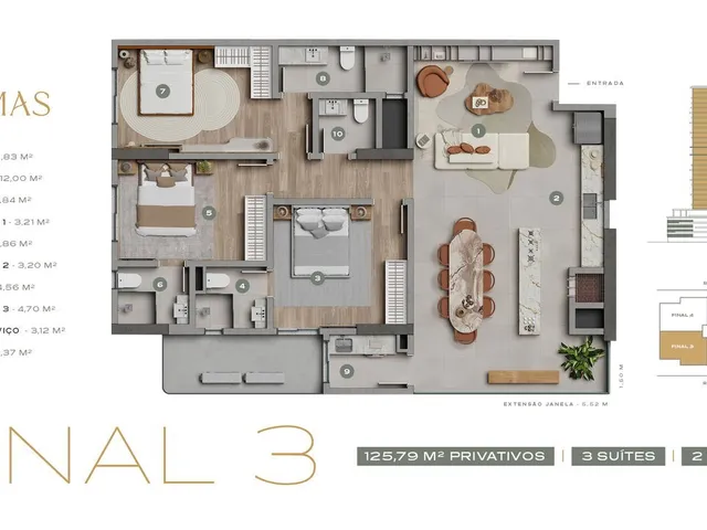 Imagem 10: Sala Comercial em Construção em Itapema/SC bairro Meia Praia, com 80m² área privativa