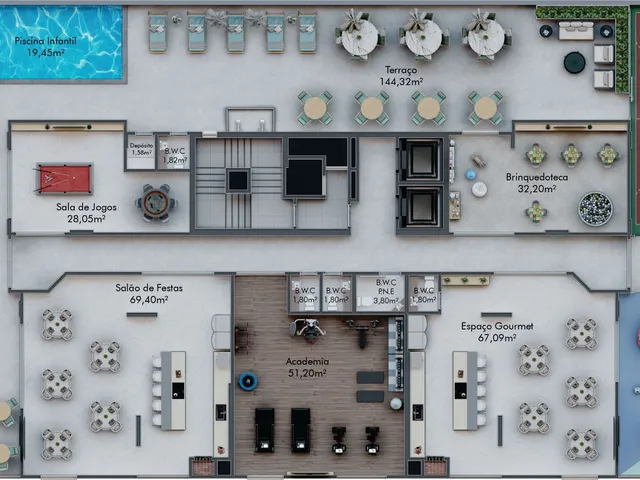 Imagem 10: Apartamento em Construção em Itapema/SC Bairro Morretes com 60,46m² área privativa